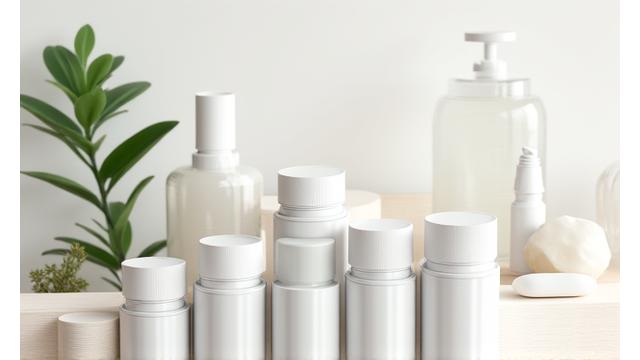 Neatly arranged bottles of health supplements with natural light