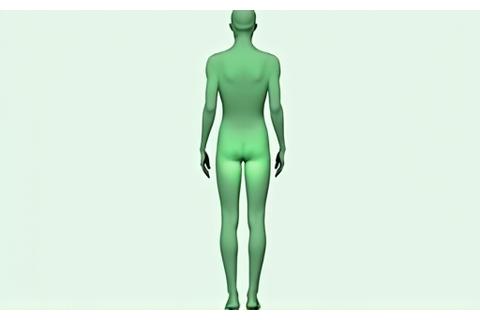 A simplified human body outline with highlighted joint areas (knees, hips, shoulders) in green, suggesting a digital interface for targeting mobility routines.
